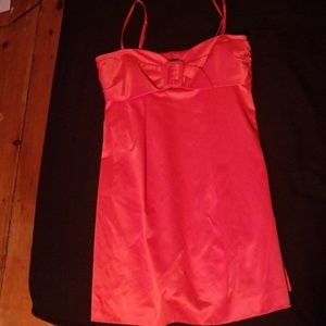 Orange Nine West Cocktail Dress
